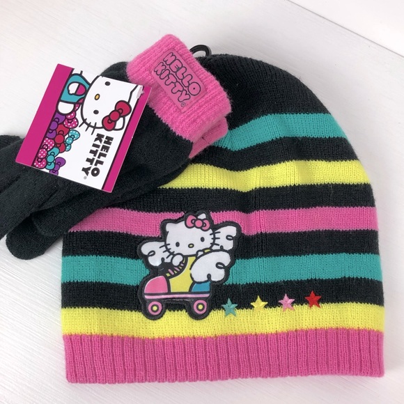 Hello Kitty Other - NWT Hello Kitty Glove and Hat Set